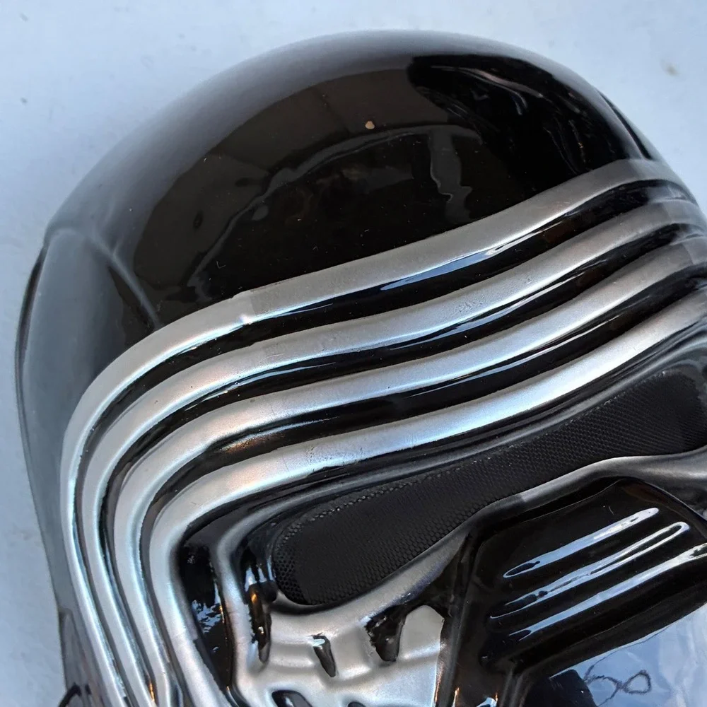 Star Wars Kylo Ren Costume Mask Kids Black Silver Lucasfilm Cosplay Helmet